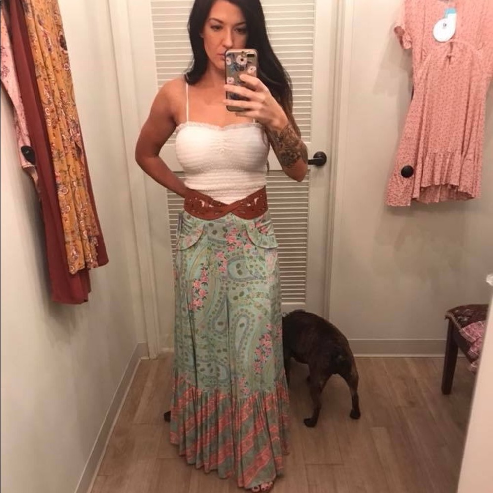 Spell Celestial City Lights Maxi Skirt